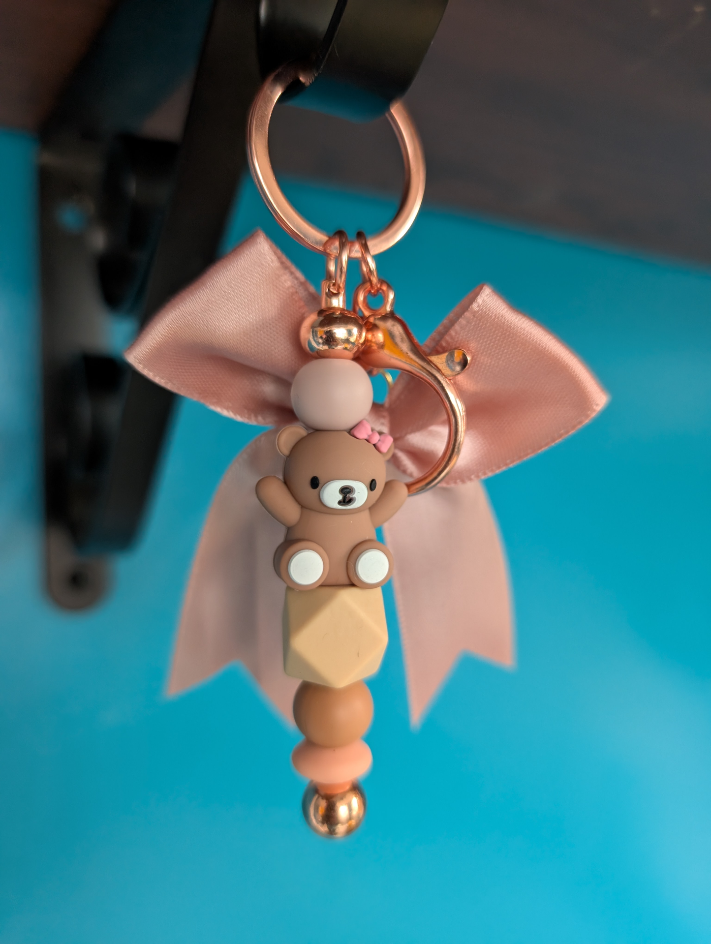 Teddy bear keychains (2 styles)