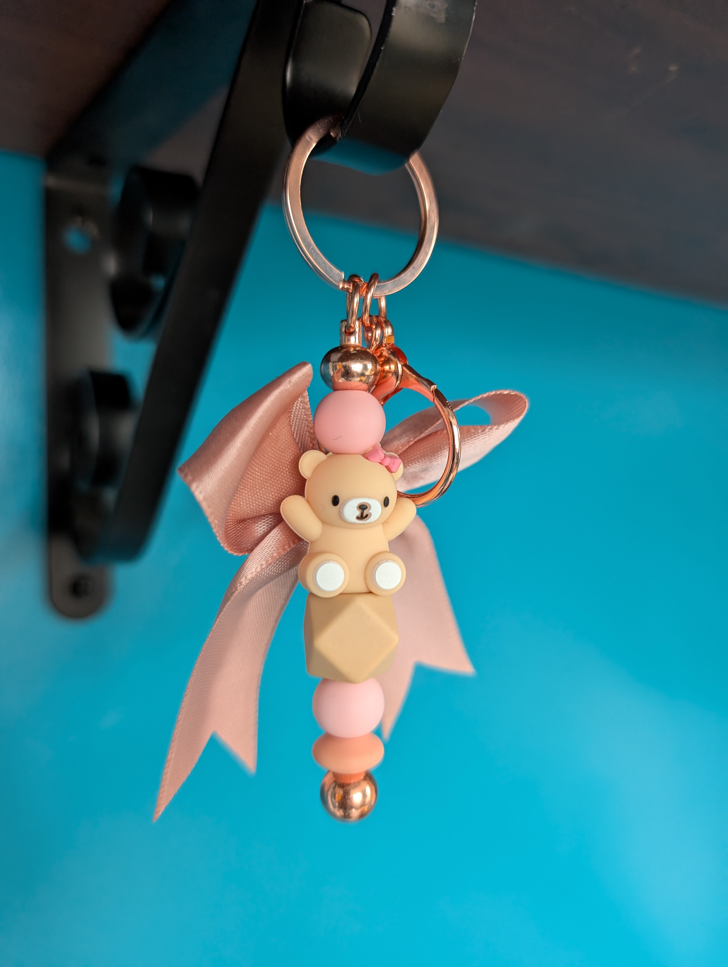 Teddy bear keychains (2 styles)