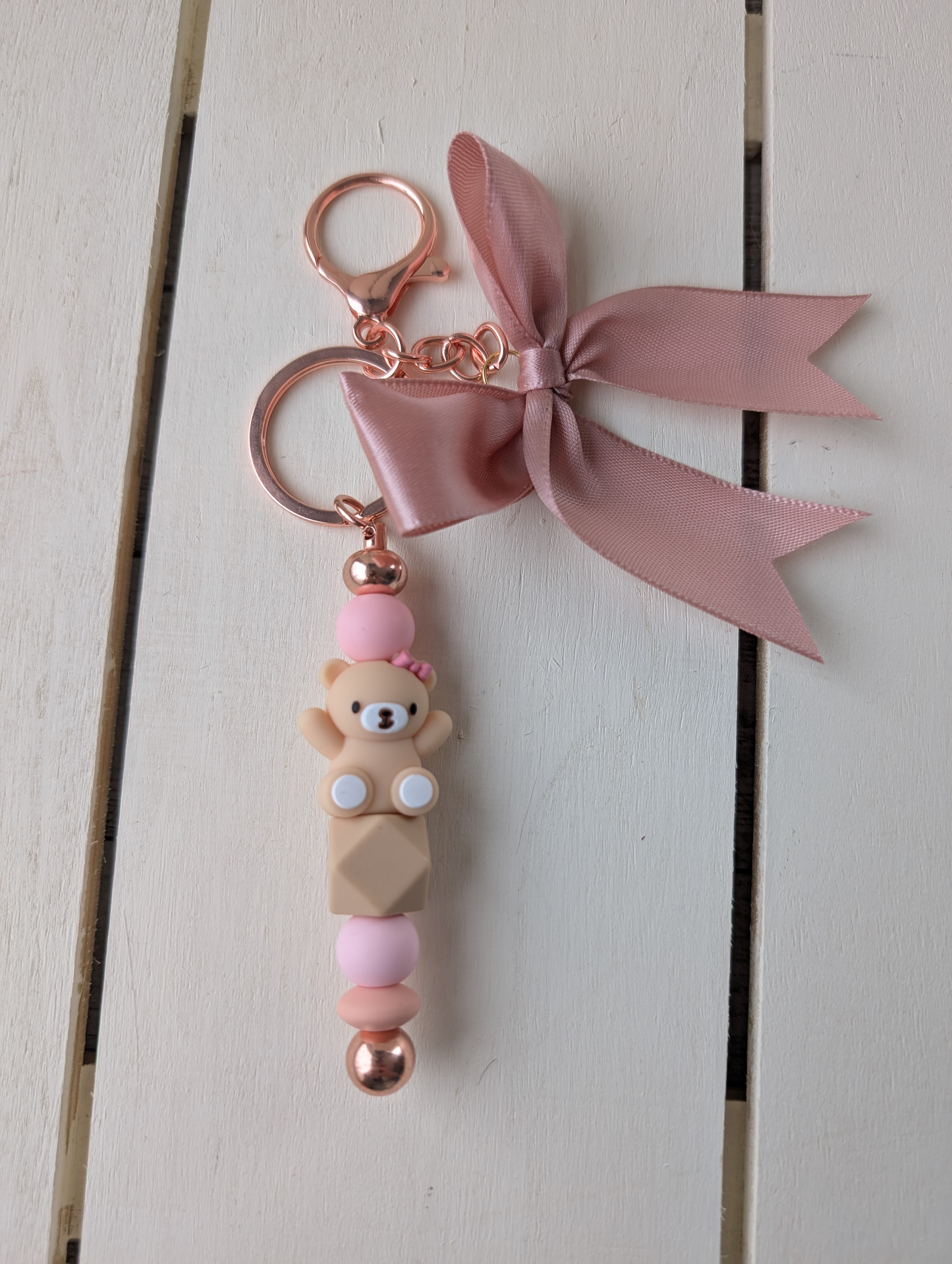 Teddy bear keychains (2 styles)